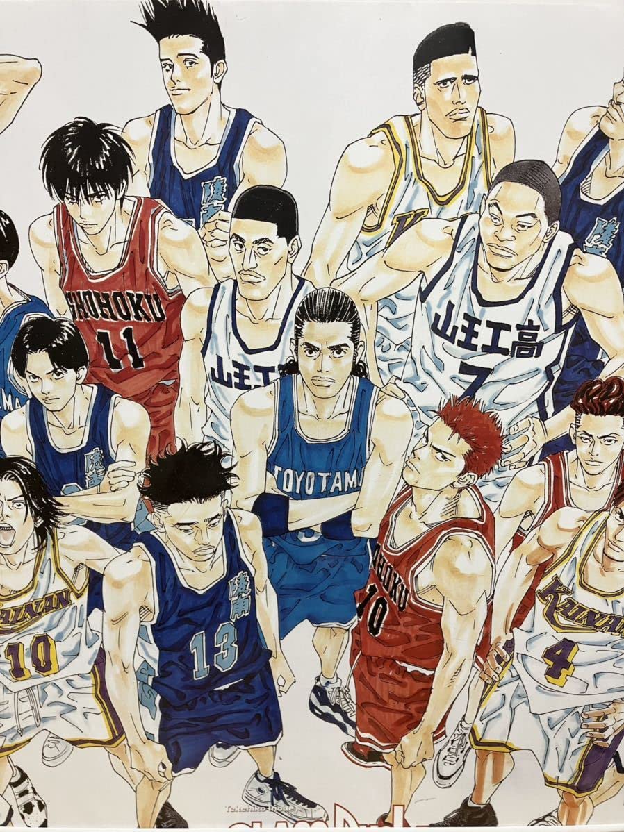 スラムダンク　オールスター　ポスター Amazon.co.jp: スラムダンク SLAM DUNK ポスター 井上雄彦 20年